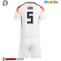 Otroške Nogometnih dresov Nemčija Pascal Gross #5 Domači EP 2024 Kratki rokavi (+ hlače)